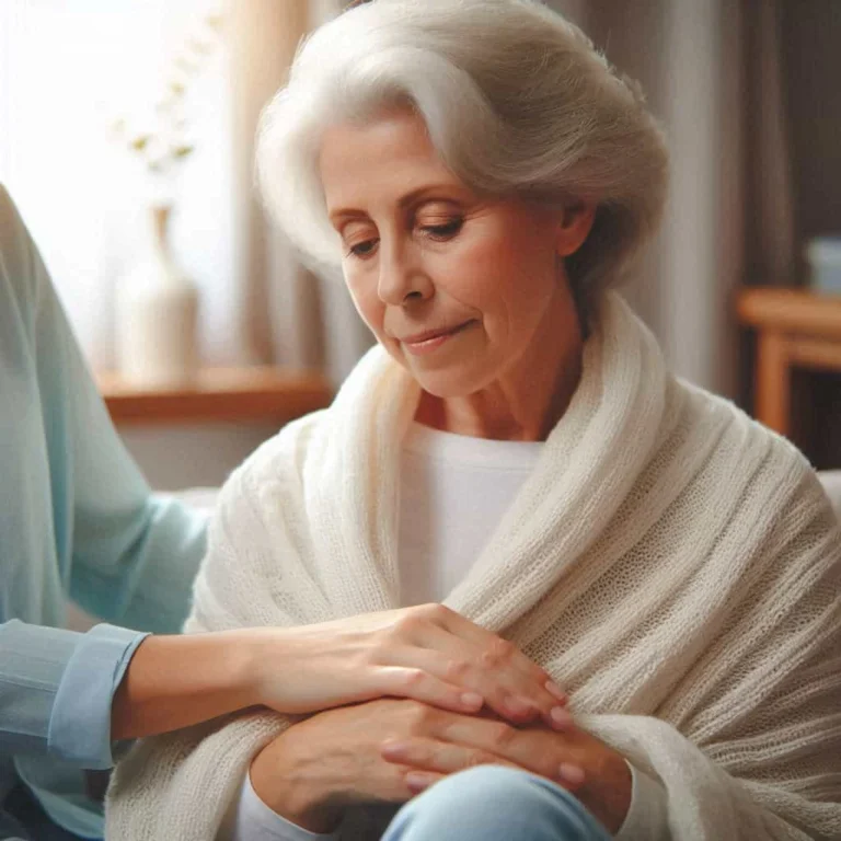 manter o idoso em casa com apoio. Idosa em casa com apoio cuidador, recebendo carinho e segurança num ambiente familiar.