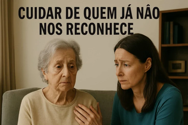 quando o idoso já não reconhece os familiares. com afeto, presença e dignidade.