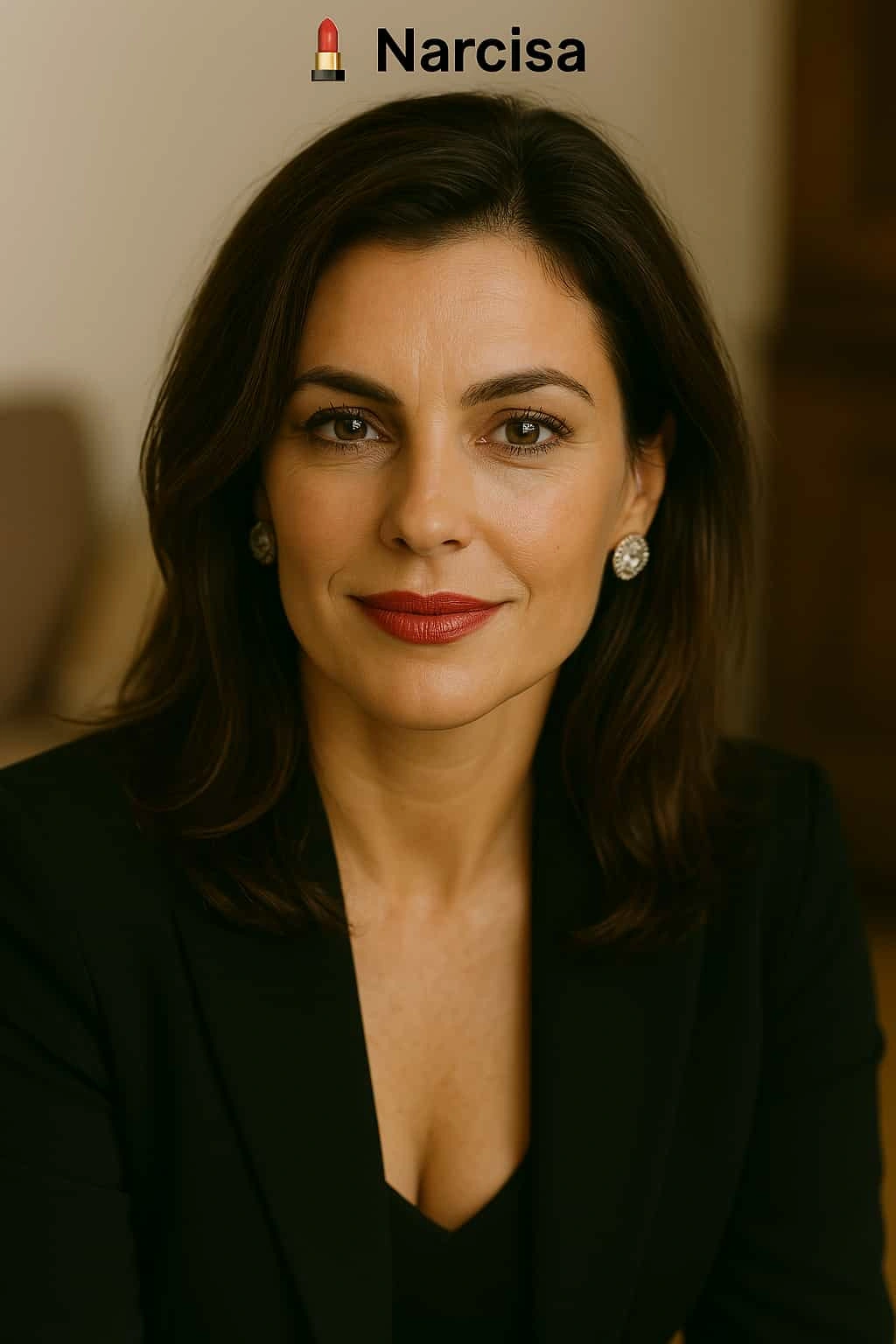 Filha da utente Margarida sorridente