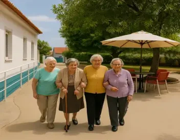 Alpendre para descanso